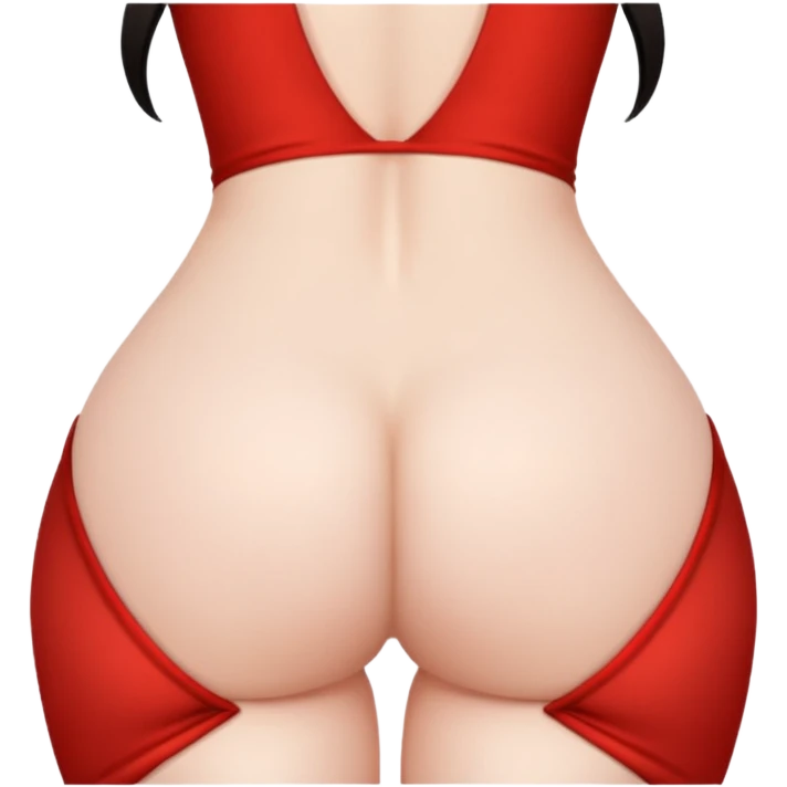 +Naked chinese woman with a tiny butt emoji