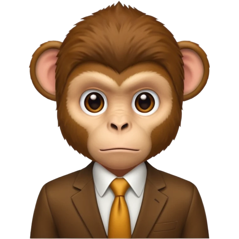 İs adamı maymun emoji