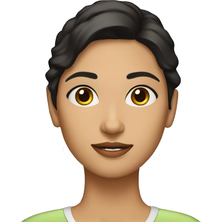 Mujer morena  emoji