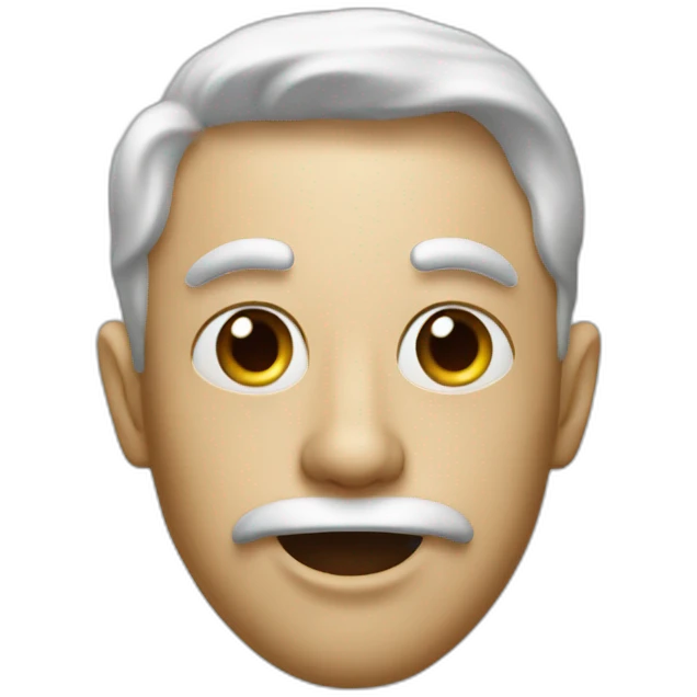 Bulle bizarre emoji
