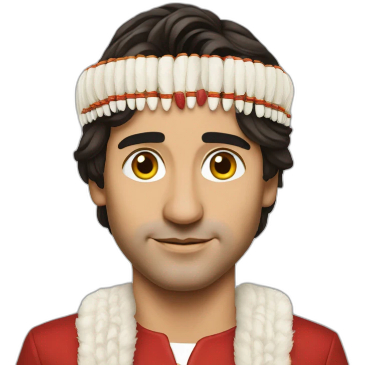 Justin Trudeau indian emoji