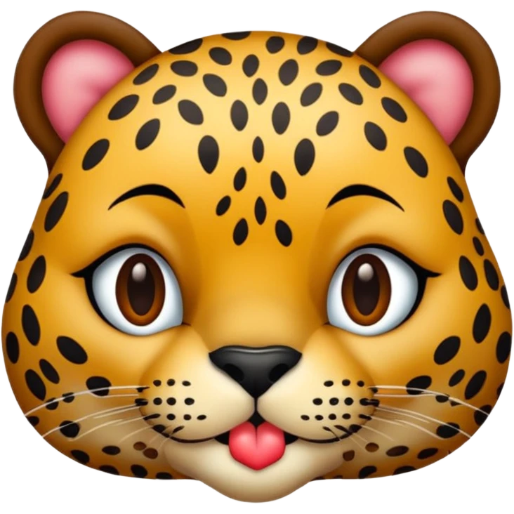  bacio leopardato emoji