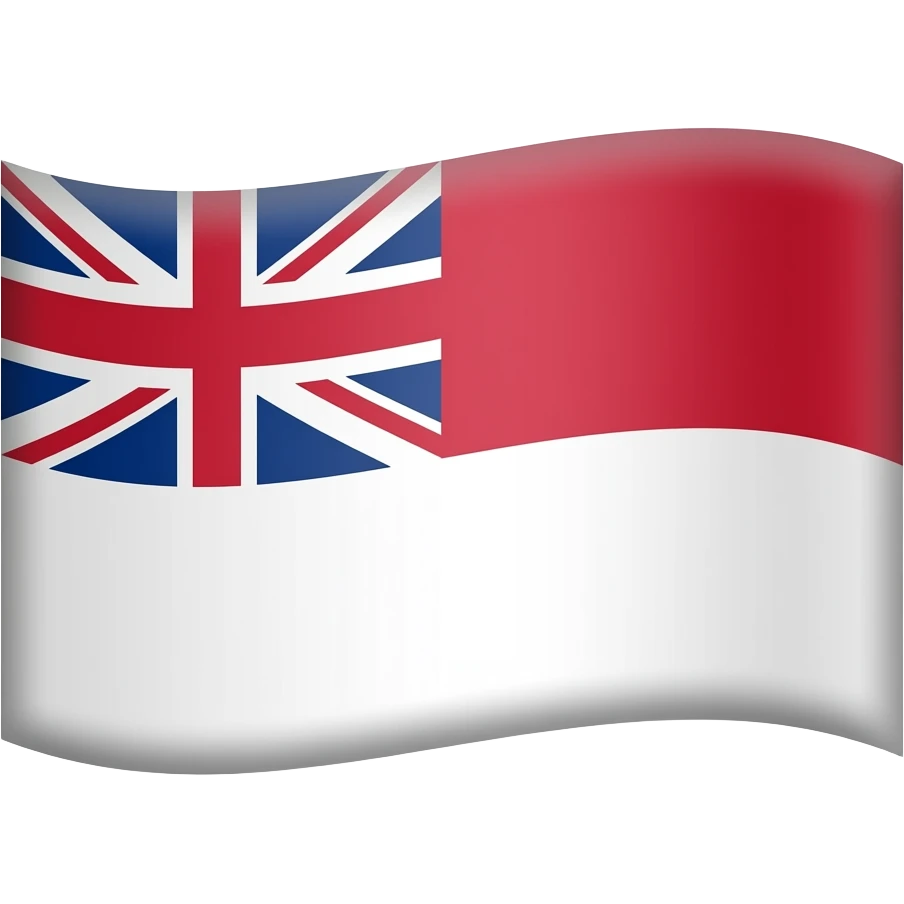 Flag of British Red Monaco Territory emoji