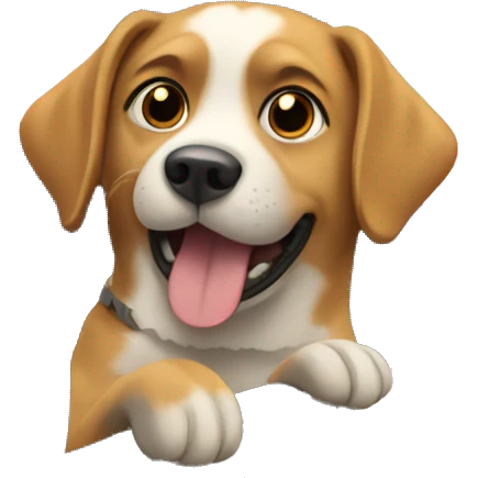 Dog in the car  emoji