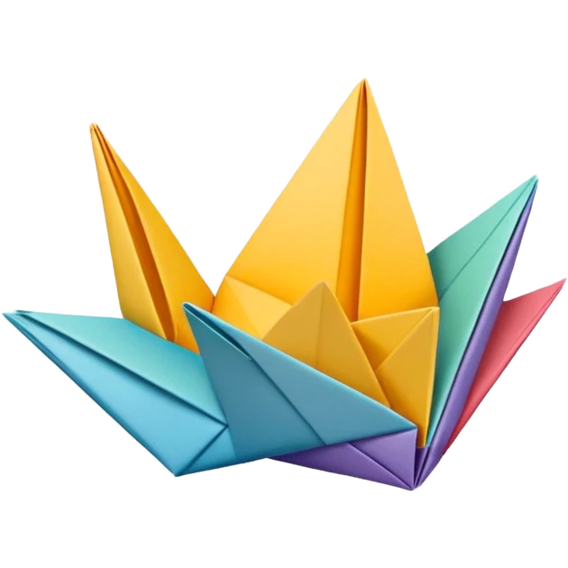 Audio en origami emoji