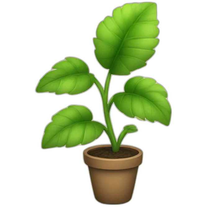 Cute plant emoji