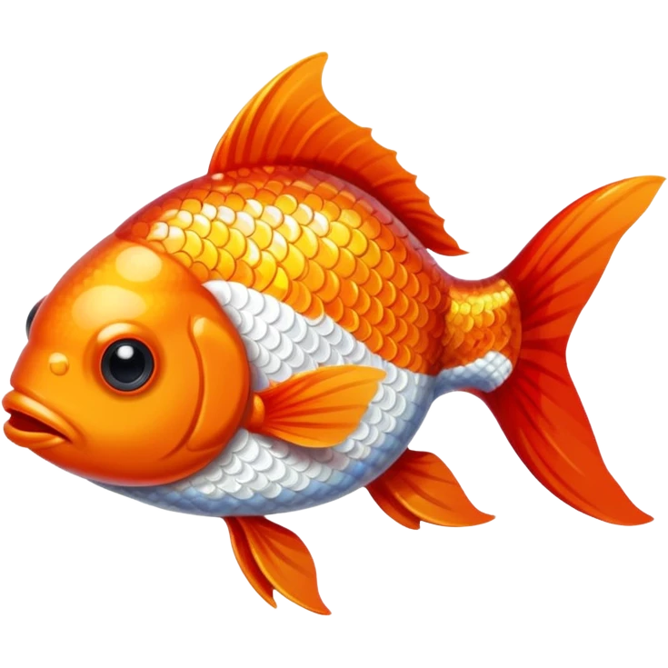 renkli japon balığı emoji