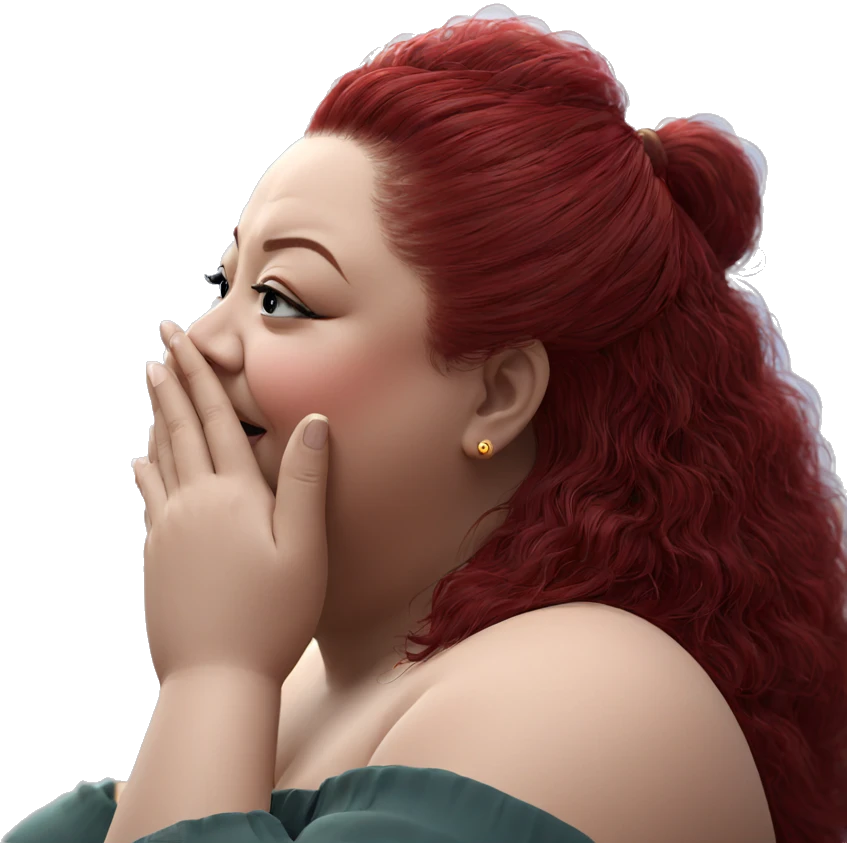 serene beauty in soft focus emoji