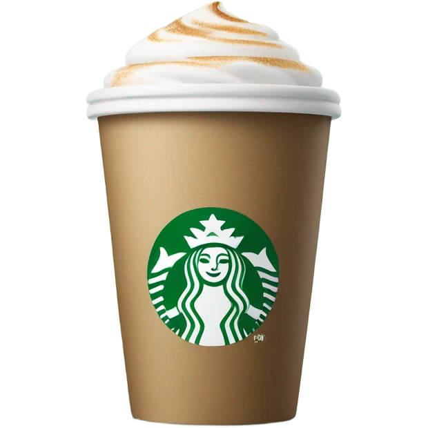 Vaso starbuks emoji