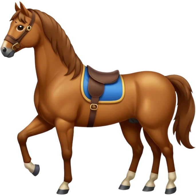 a horse emoji