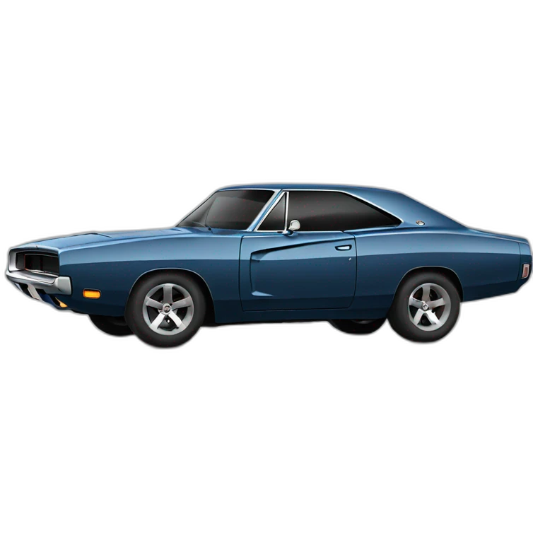 dodge charger car emoji