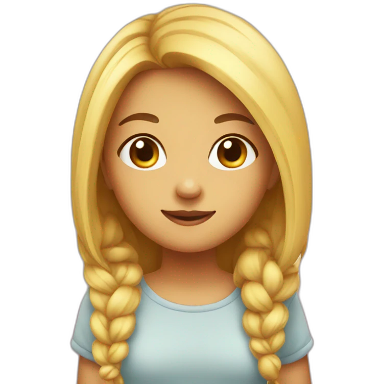 cute girl emoji