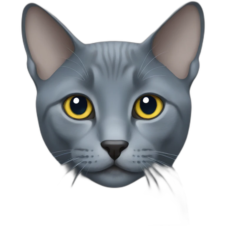 Russian blue emoji