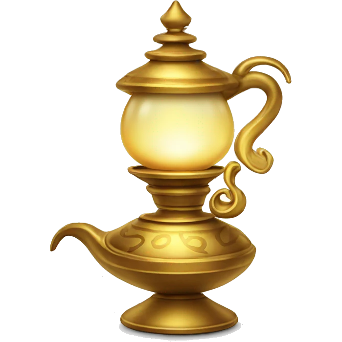 genie lamp emoji