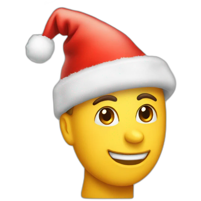 chrismas hat emoji