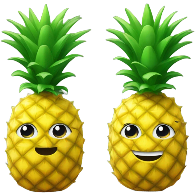 Good morning pineapple, looking very good and very nice emoji