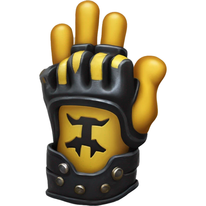 warhammer 40k imperial fist thumbs up close up on glove emoji