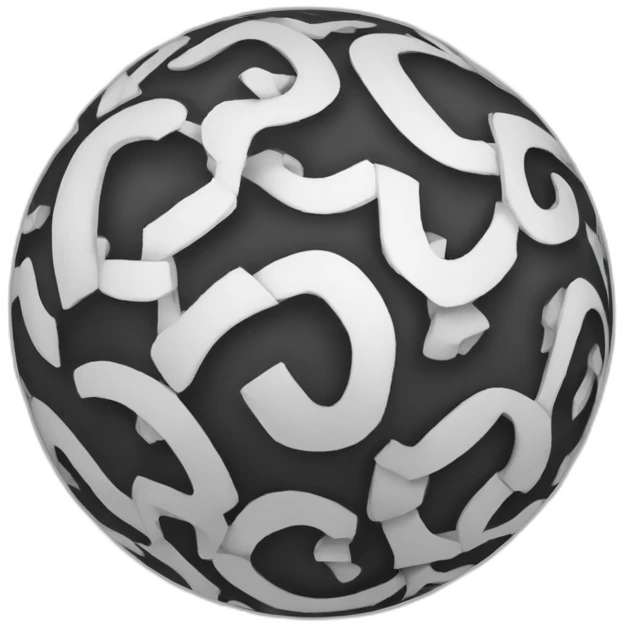 Escher ball emoji