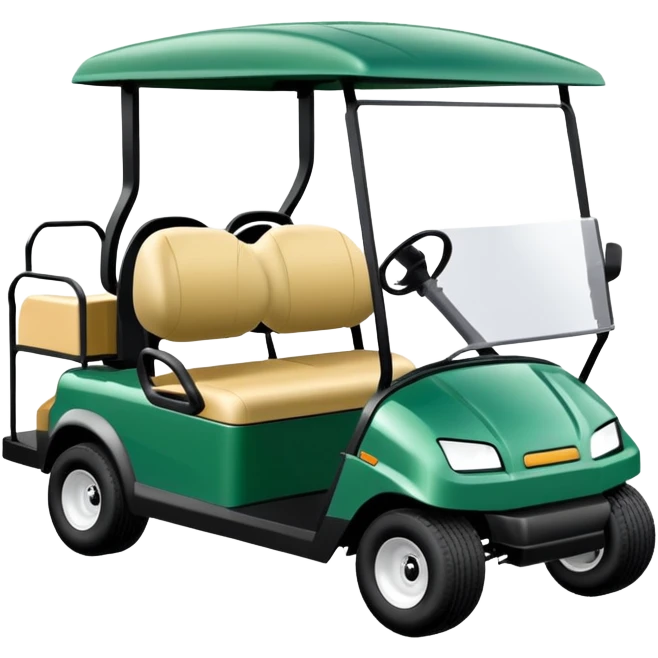 Club car golf cart emoji