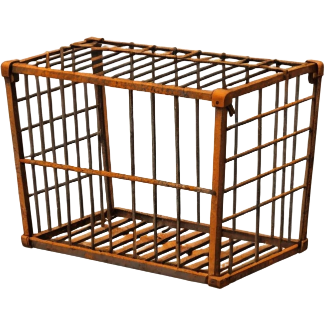Cage trap emoji