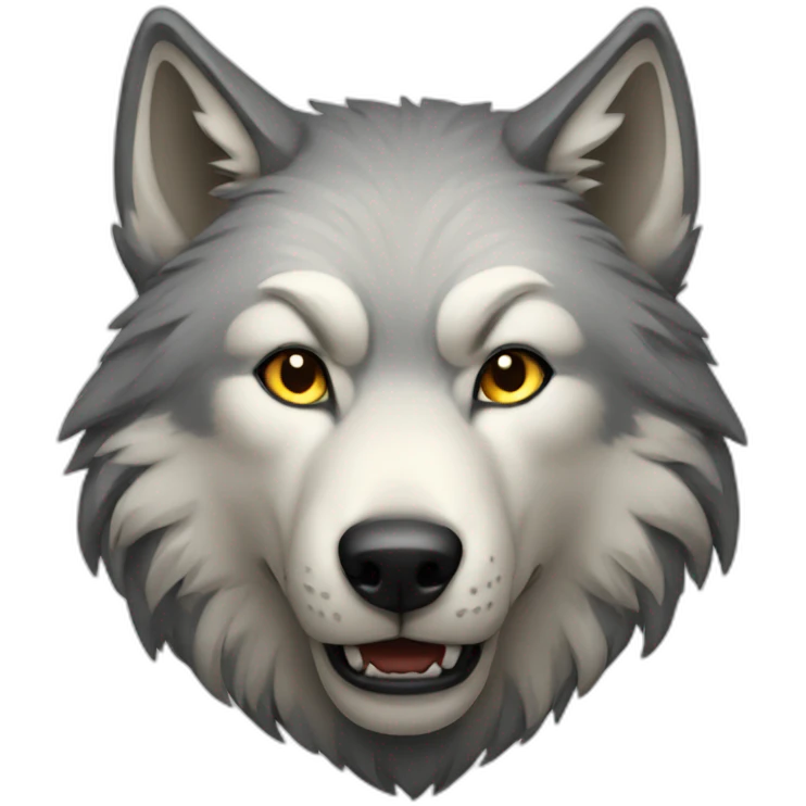 Masculine Wolf emoji