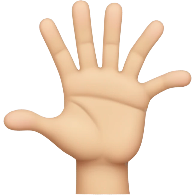 hand with 2 fingers up(thumb, index and pinky) emoji