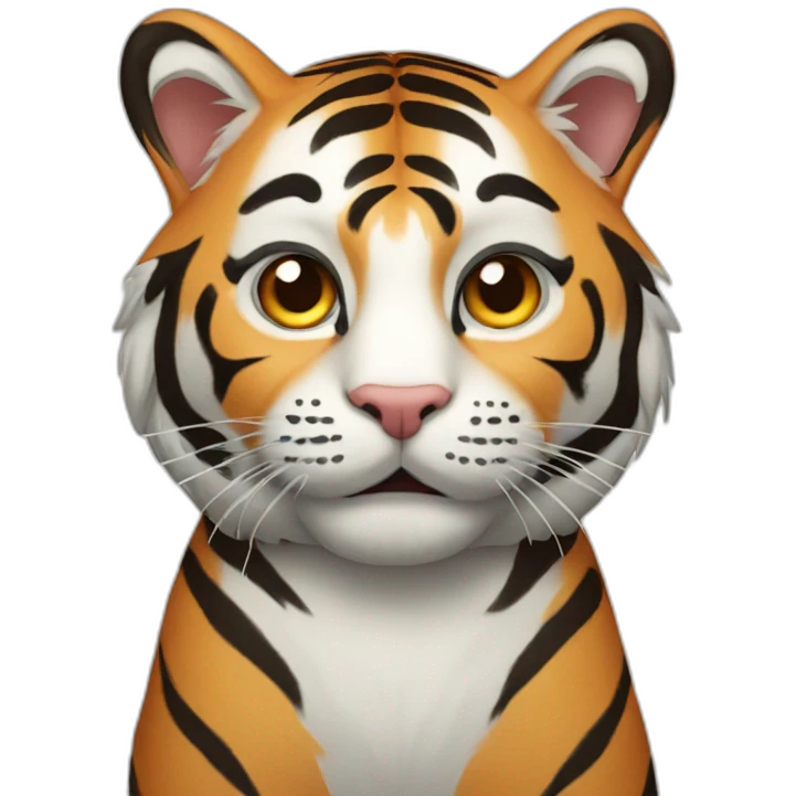 tiger-and-cat emoji