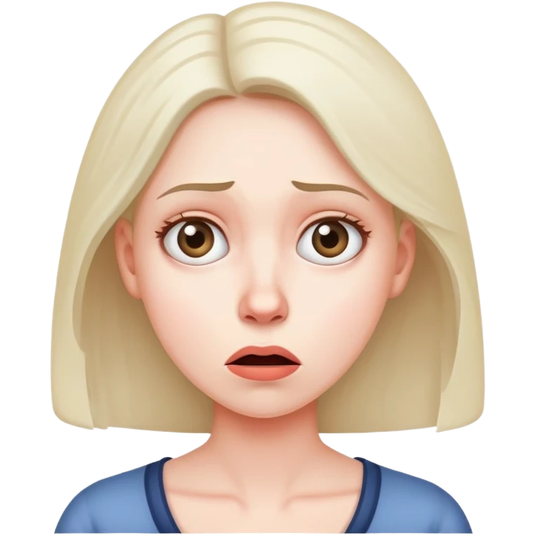 Confused woman emoji