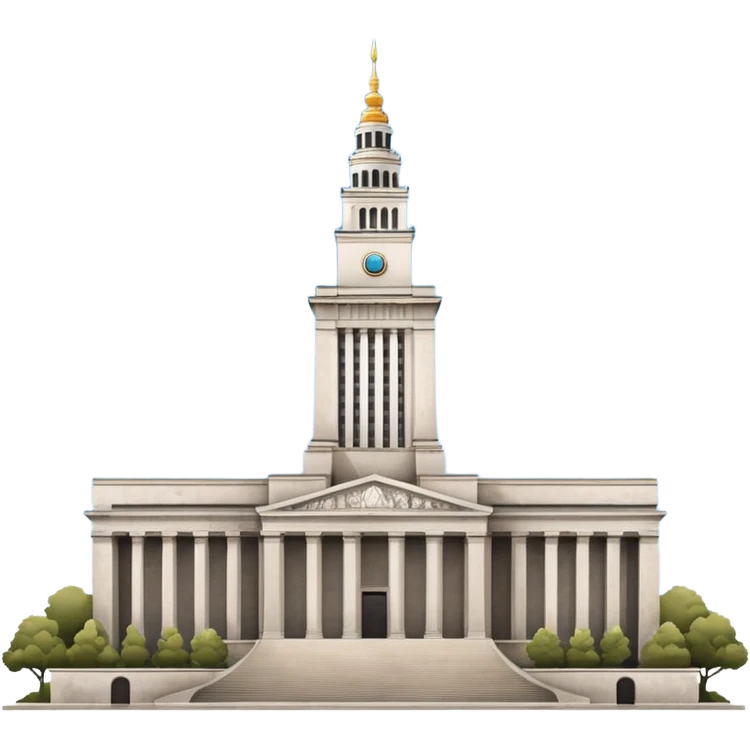 Make a Pałac Kultury i Nauki of Warsaw emoji