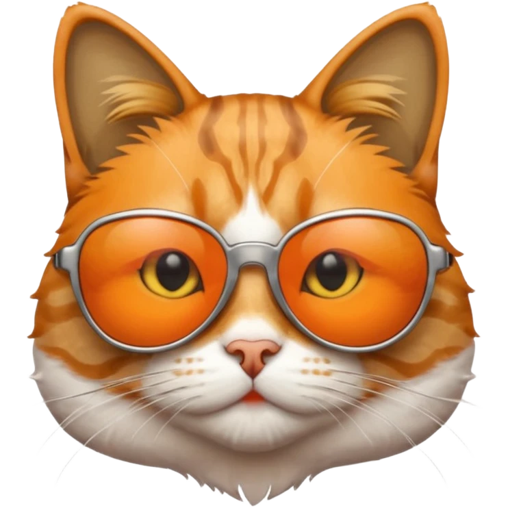 Cat wearing sunglasses emoji