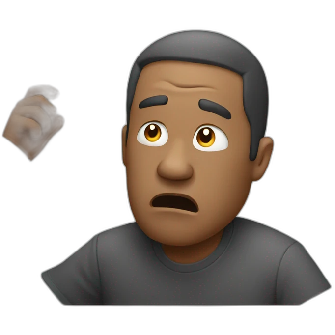 MAN FRUSTRATED emoji