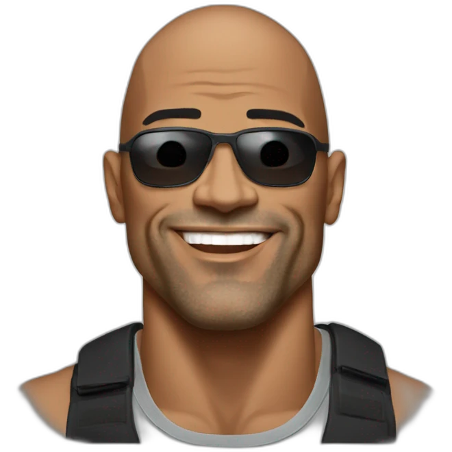 THE ROCK LAPTOP emoji