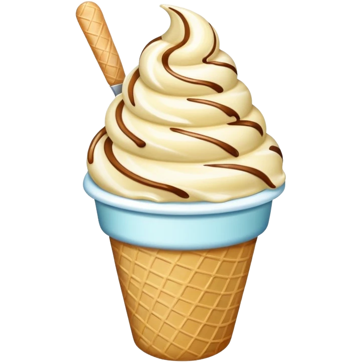 cup ice cream emoji