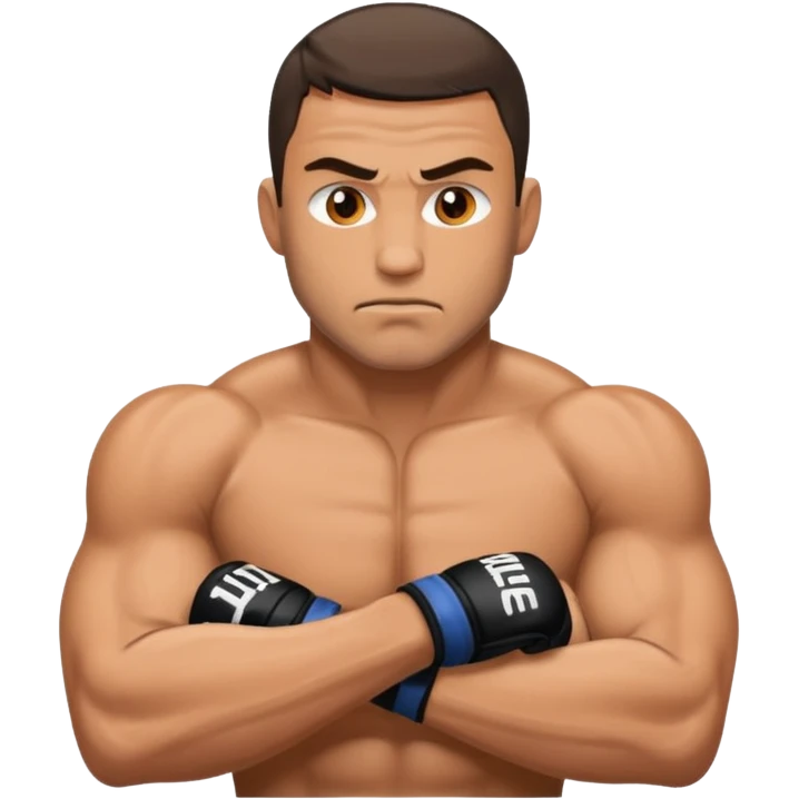 MMA fighter emoji