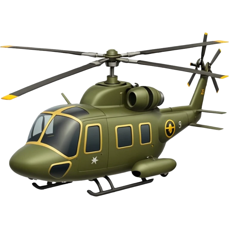 WW2 style helicopter  emoji