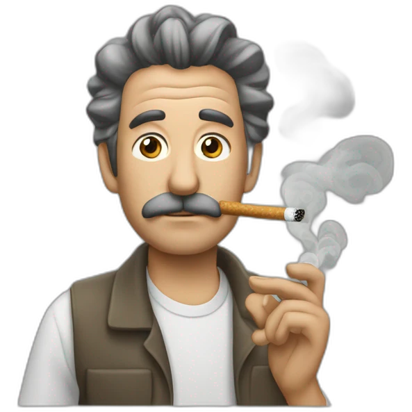 Rick-fume-une-cigarette emoji