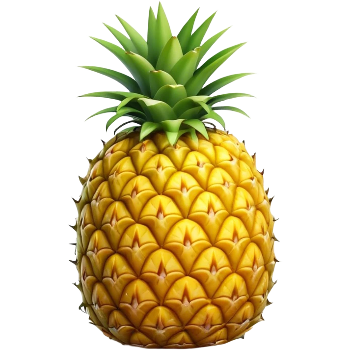Corner of a pineapple emoji