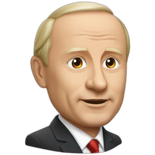 Vladimir Poutine sur ours emoji