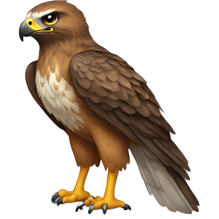 hawk full body emoji