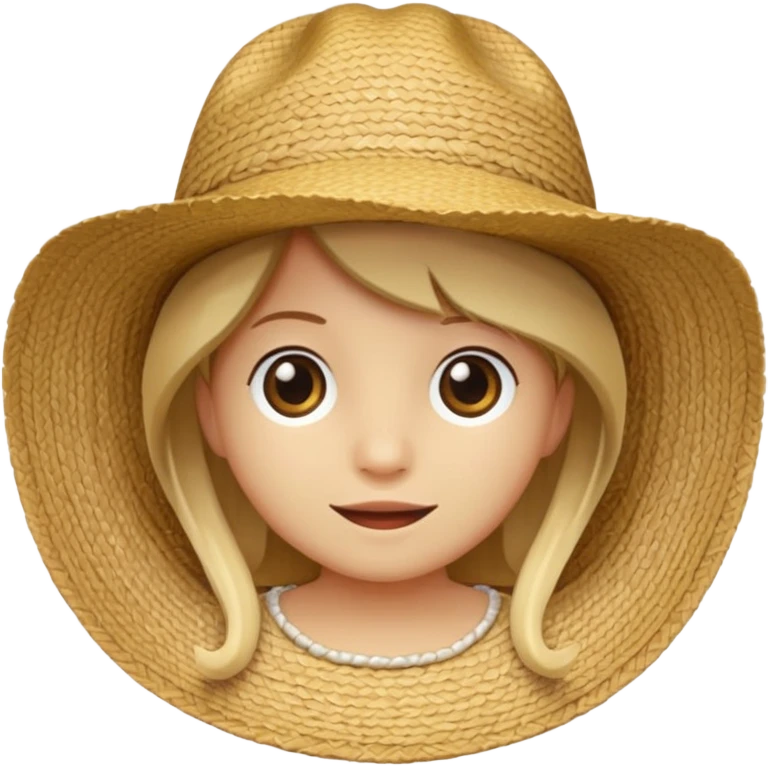 straw hat emoji