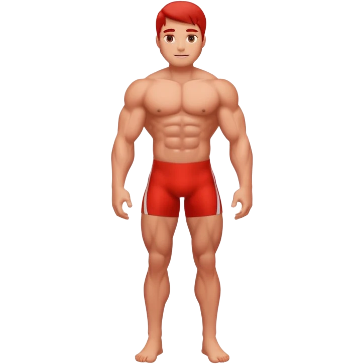 Red legs emoji