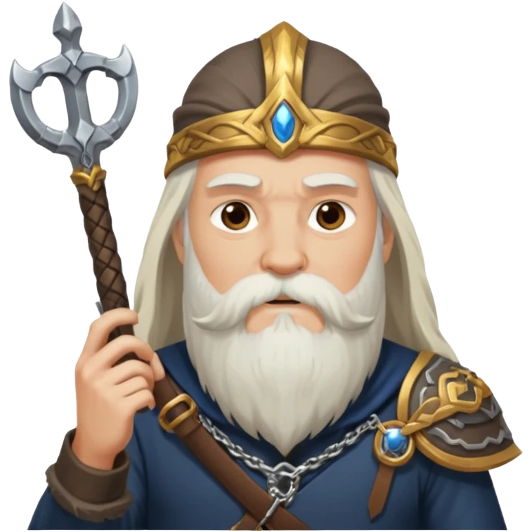odin with Gungnir emoji
