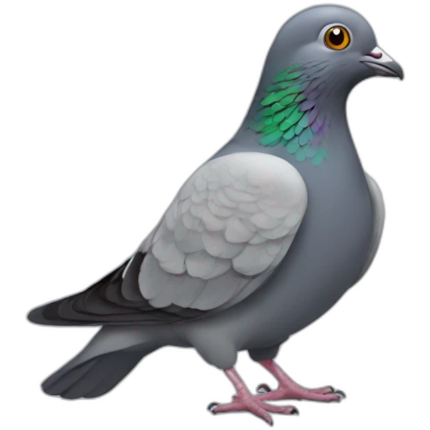 pigeon qui fume emoji