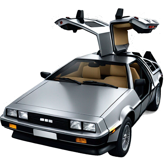 delorean emoji