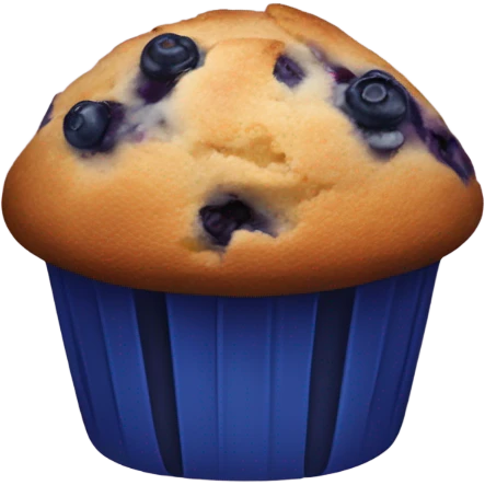 blueberry muffin emoji