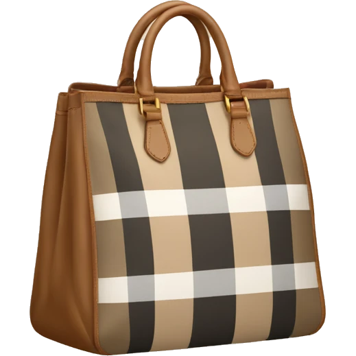 Burberry bag emoji