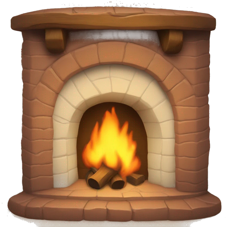 Hearth with bear emoji
