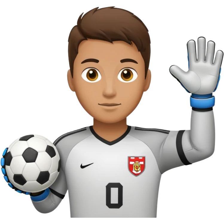 Soccer goalie emoji