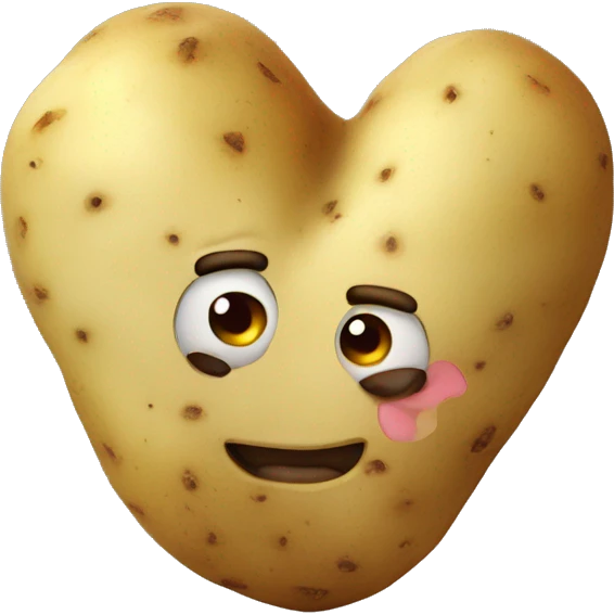  potato heart emoji