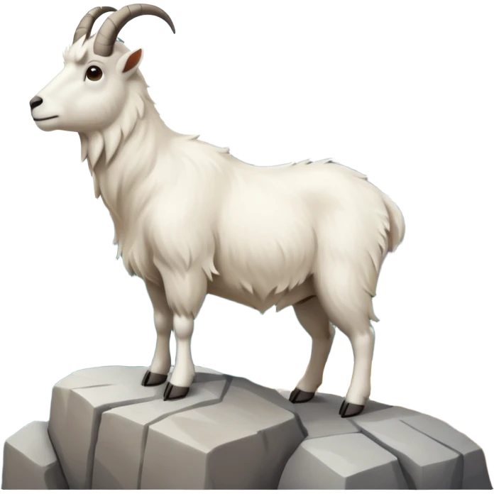 capra mountain goat emoji with security context emoji